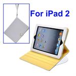 iPad 2/3 L�der Case (Hvid)